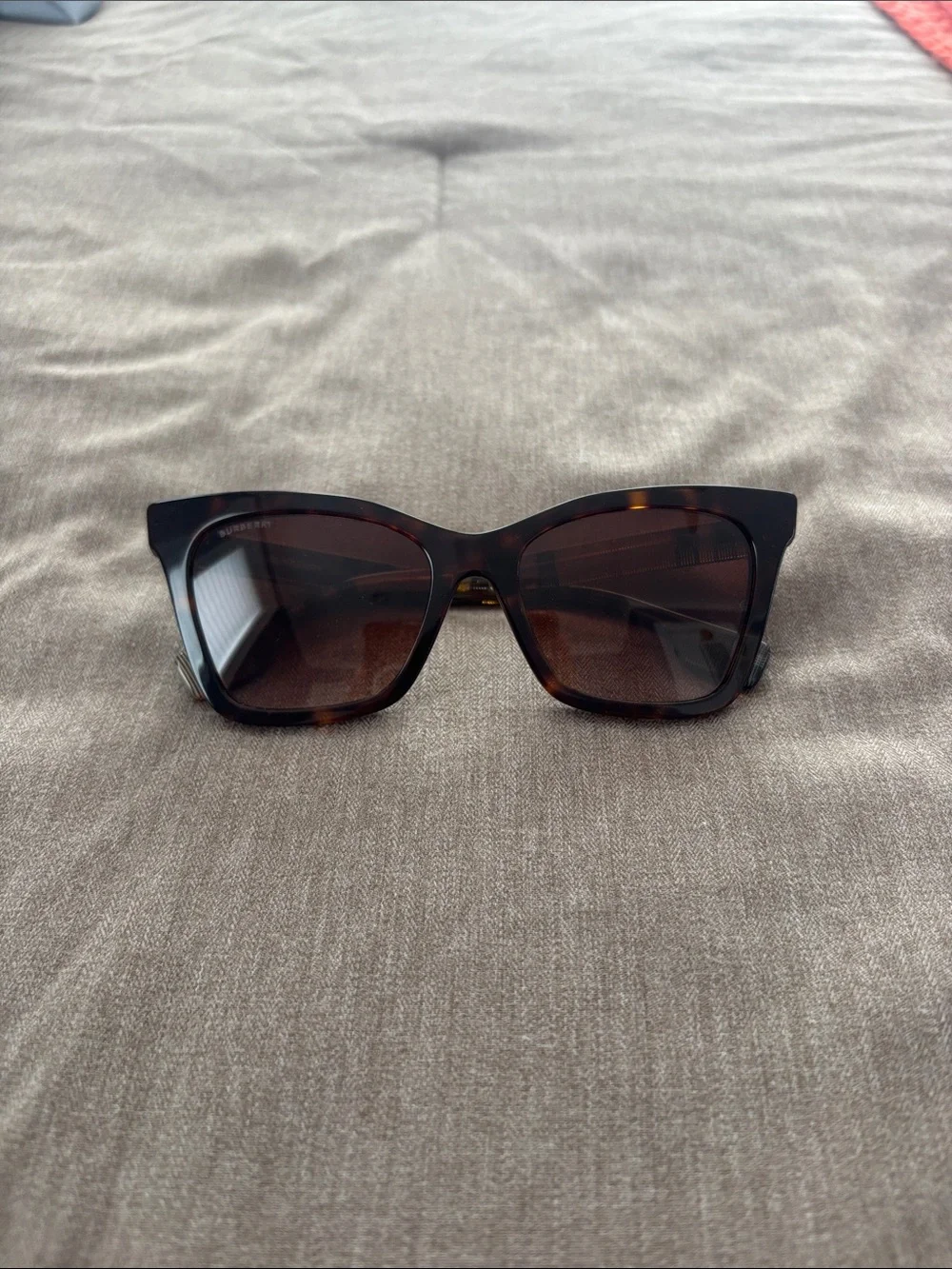 Burberry BE4346 3943/13 Tortoise Brown Square Sunglasses